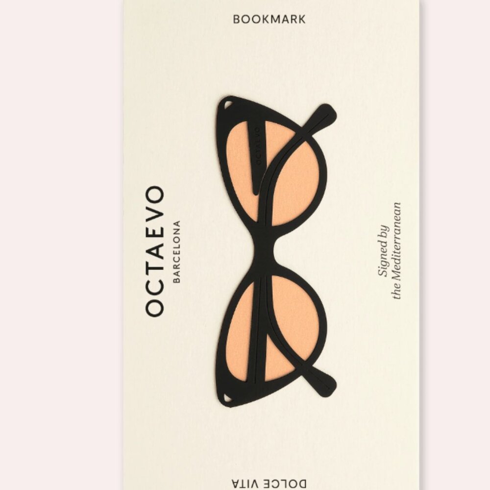 NWT OCTAEVO Dolce Vita Brass Bookmark